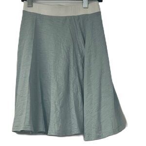 Tottini girls sz 6 blue high waist aline fun casual spring summer skirt camp